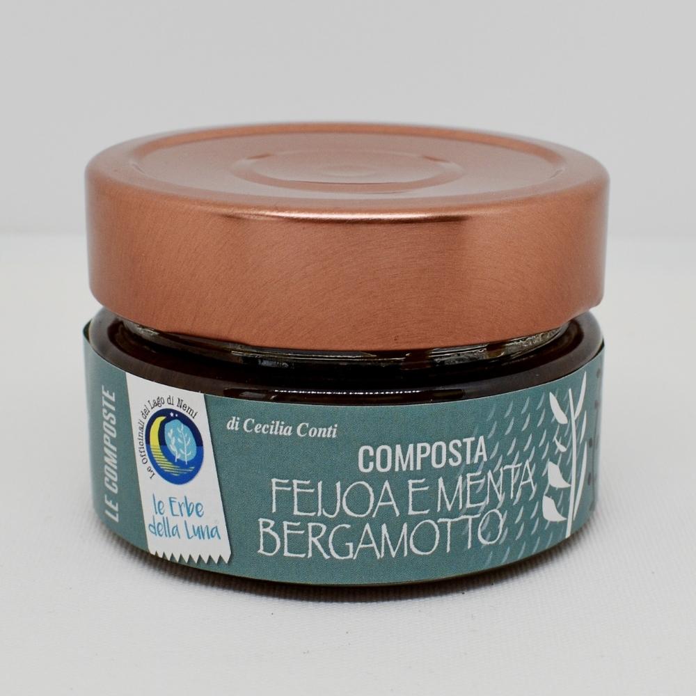 Composta di Feijoa e menta bergamotto